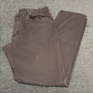 Ledbury Pants Mens 34 Casual Brown The Franklin 5 Pocket Herringbone